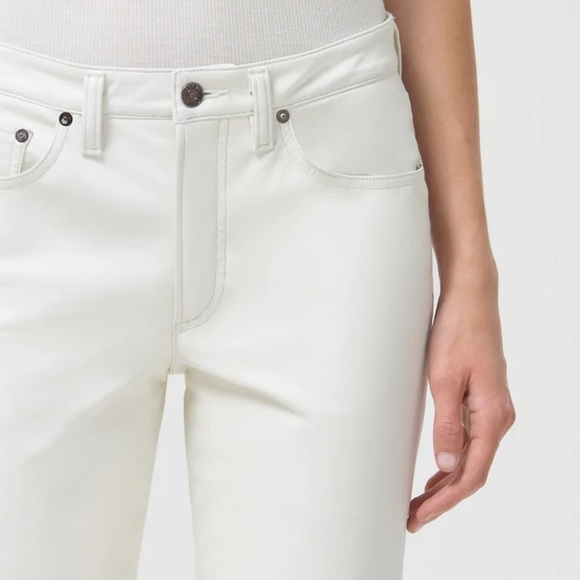 lyle recycled leather agolde pants - Picture 3 of 8